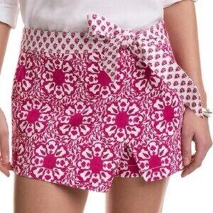 Vineyard Vines Pink Floral Skort